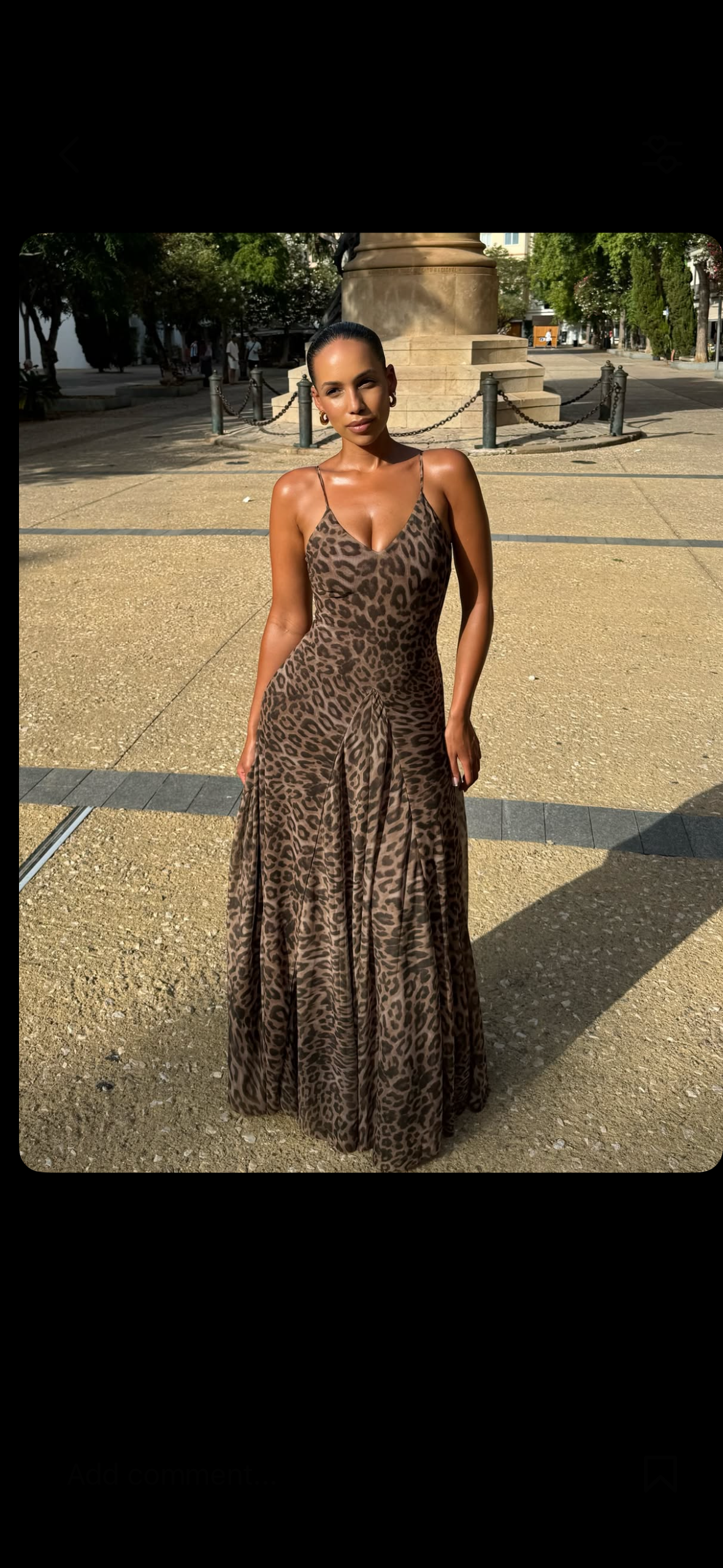 Wild Romance Leopard Print Maxi Dress