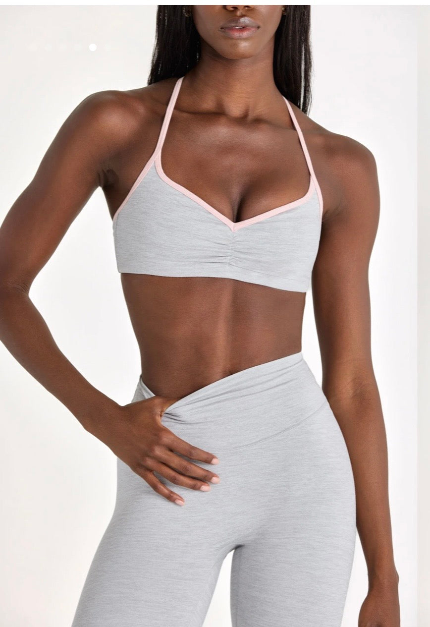 Soft active sport bra and leggings